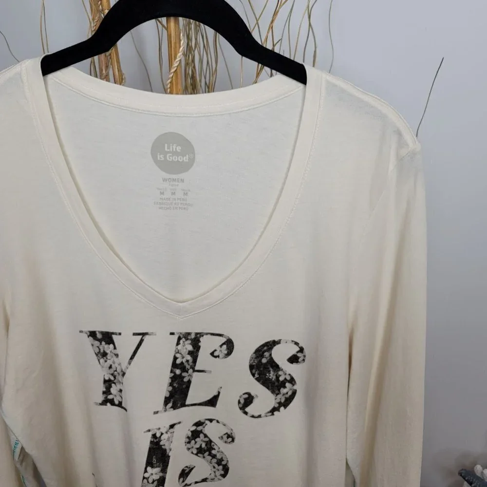 Life Is Good Graphic Tee‎ Womens Medium - Picture 3 of 6